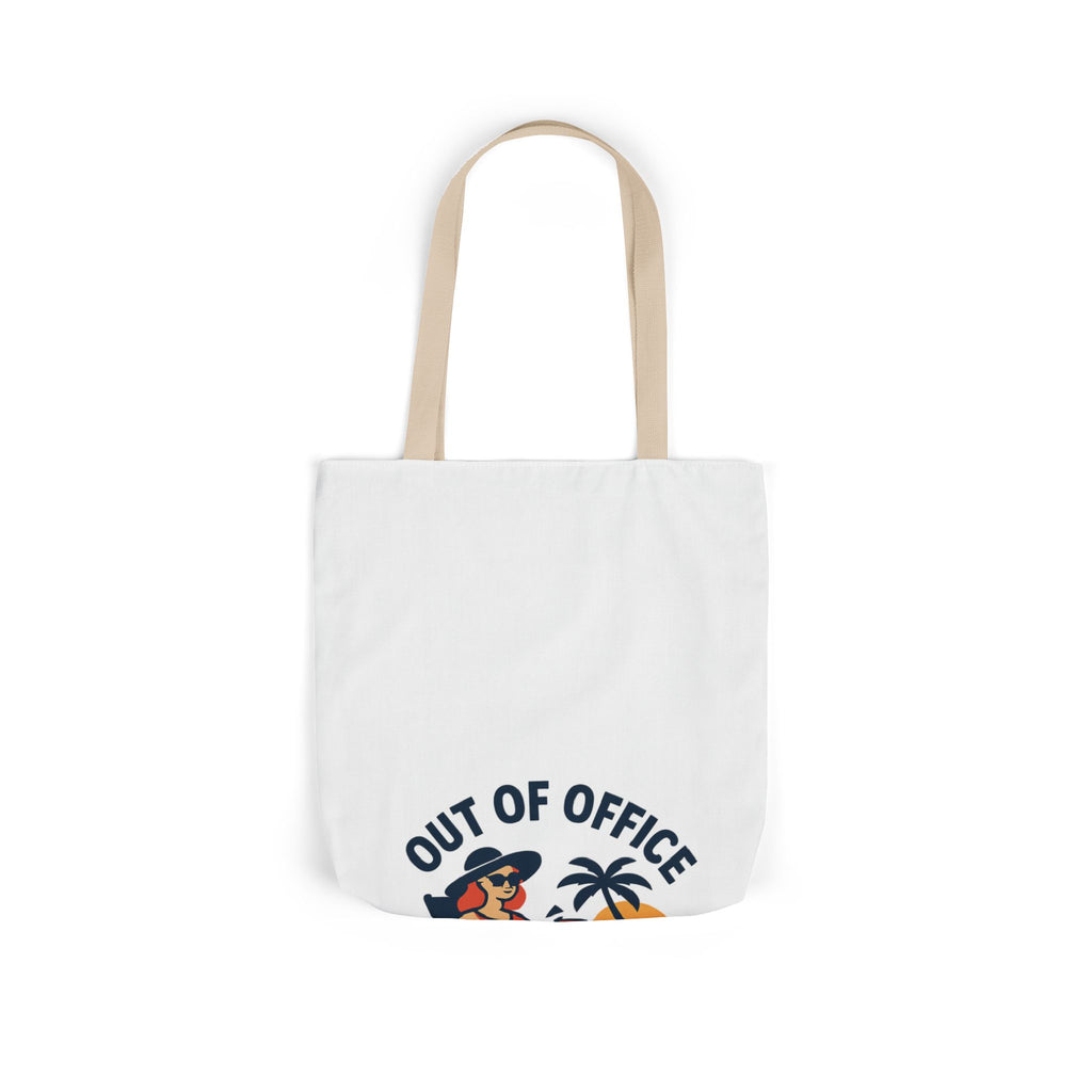 Out of Office Permanently Tote Bag, Retirement Gift for Women, Retiree Travel Bag, Funny Retirement Party Gift Coworker