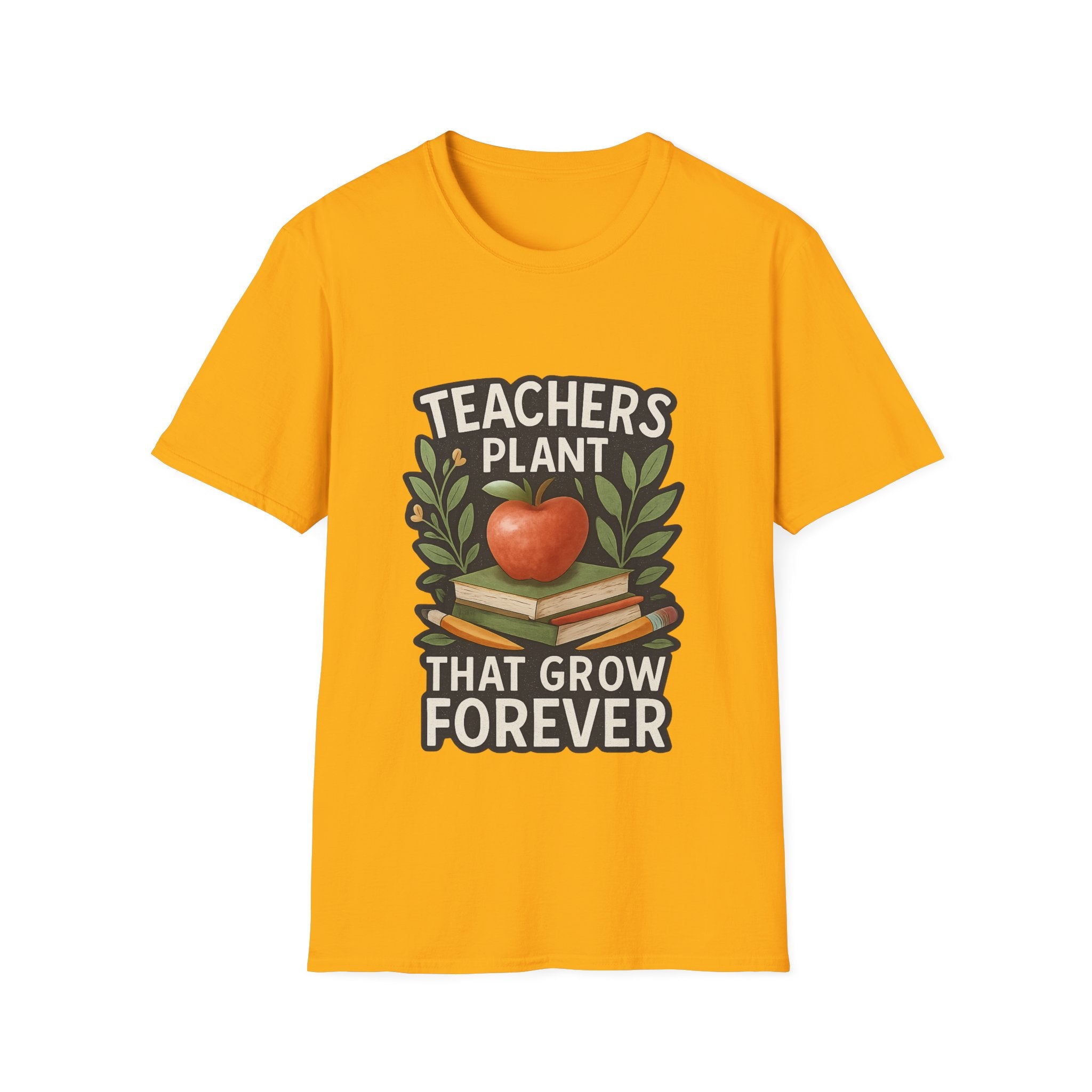 Teacher Appreciation Shirt Teachers Plant Seeds That Grow Forever Tee Gift for Teacher Watercolor Botanical Thank You Teacher Tshirt