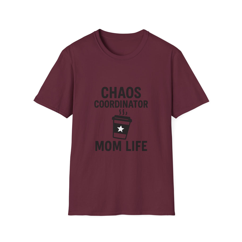 Chaos Coordinator Shirt Mom Life T-Shirt Funny Mom Tee Mother's Day Gift for New Mom Toddler Mom Gift Exhausted Mom Shirt