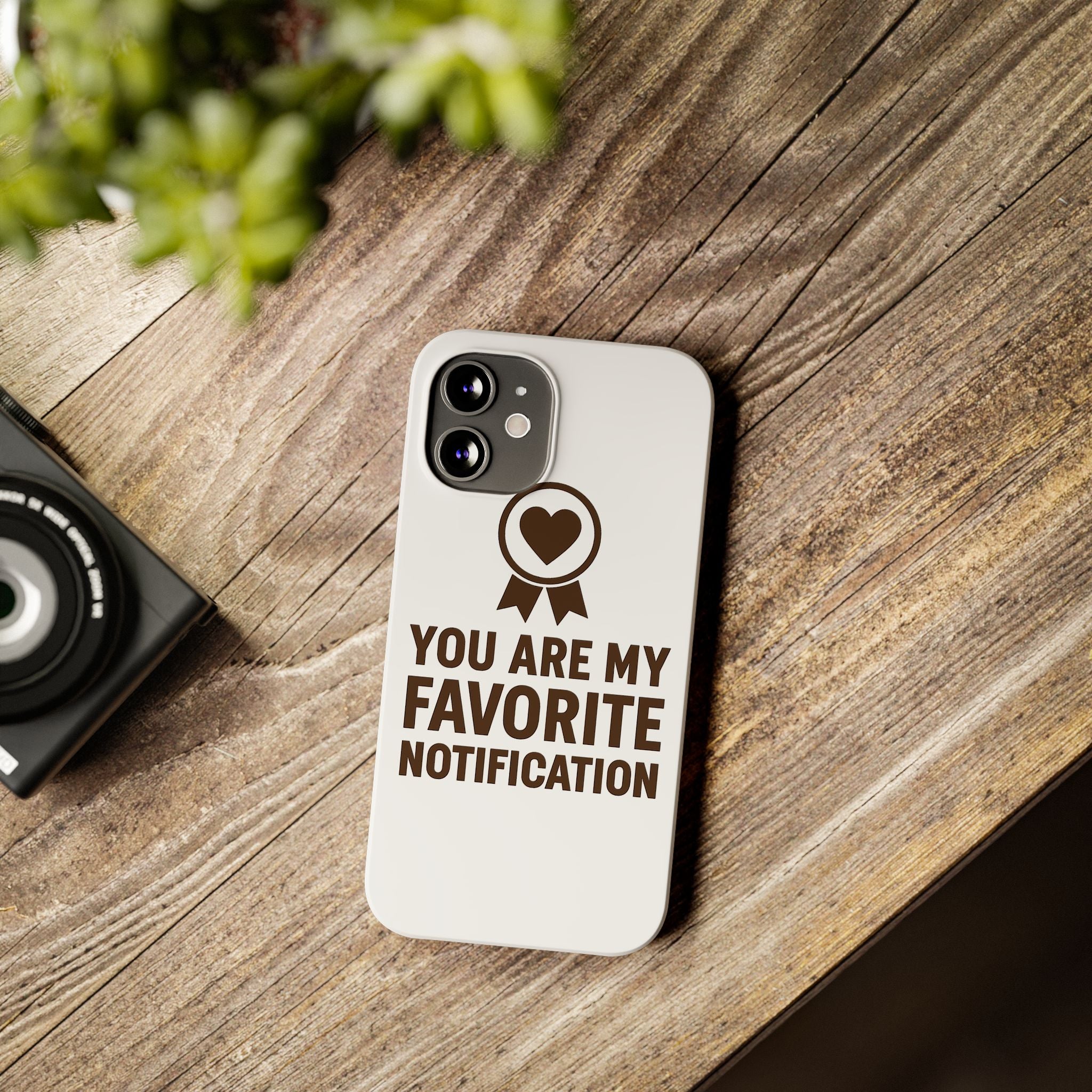 You Are My Favorite Notification Phone Case, Romantic Anniversary Gift for Boyfriend Girlfriend, Cute Couple Phone Case Love Gift