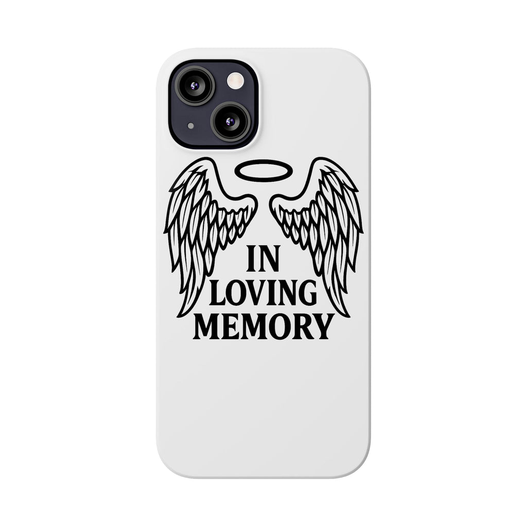 Guardian Angel Wings Phone Case In Loving Memory Sympathy Gift Memorial Remembrance Heaven Spiritual Protection Loss Grief Support