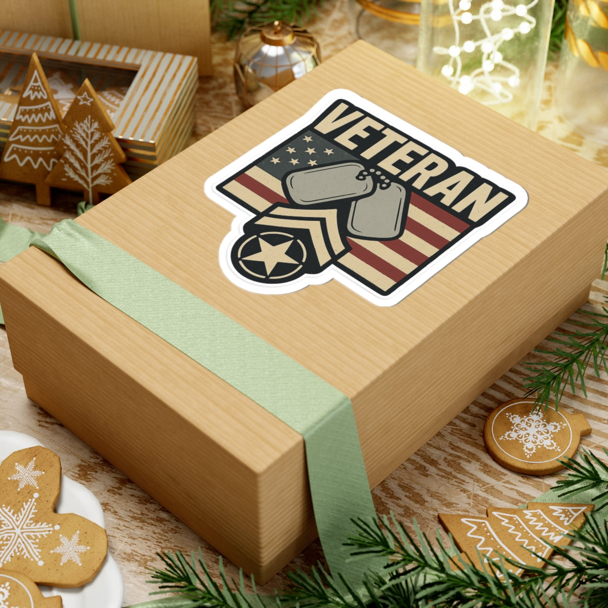 Veteran Hero Die-Cut Sticker Pack | Military Appreciation Stickers | Patriotic Thank You Decals | Support Our Troops Gift