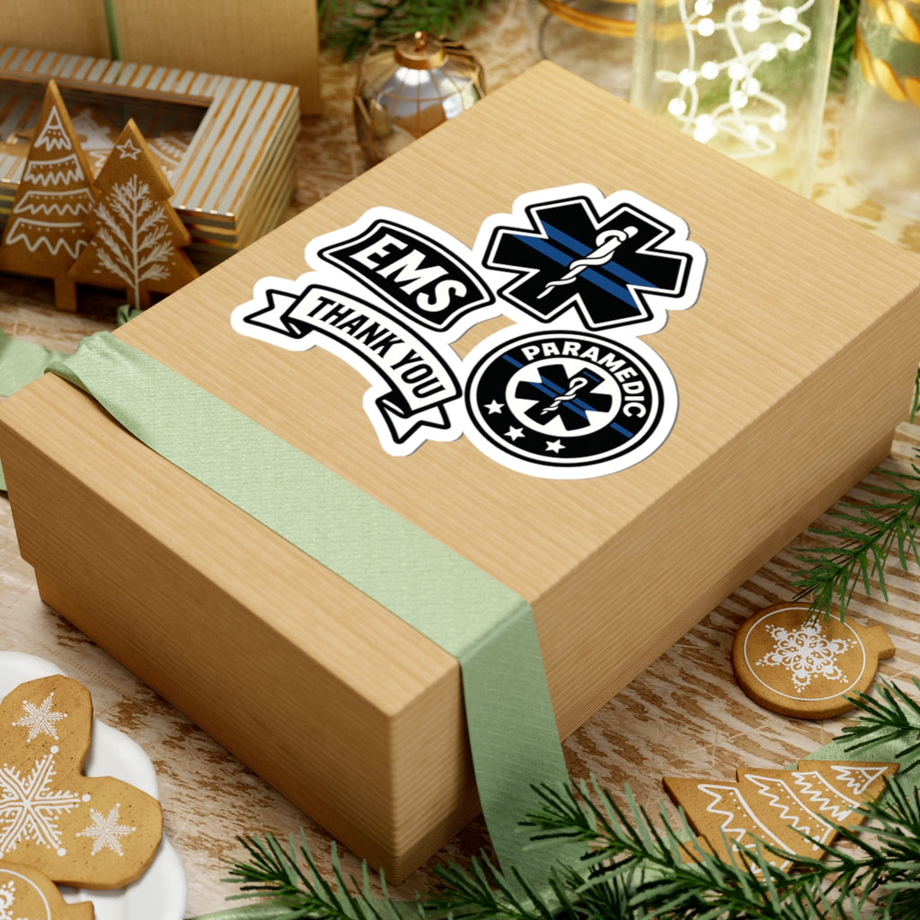 EMS Sticker Pack Star of Life Paramedic EMT Gift Stickers Thin White Line Medic Pride Emergency Medical Services Decals
