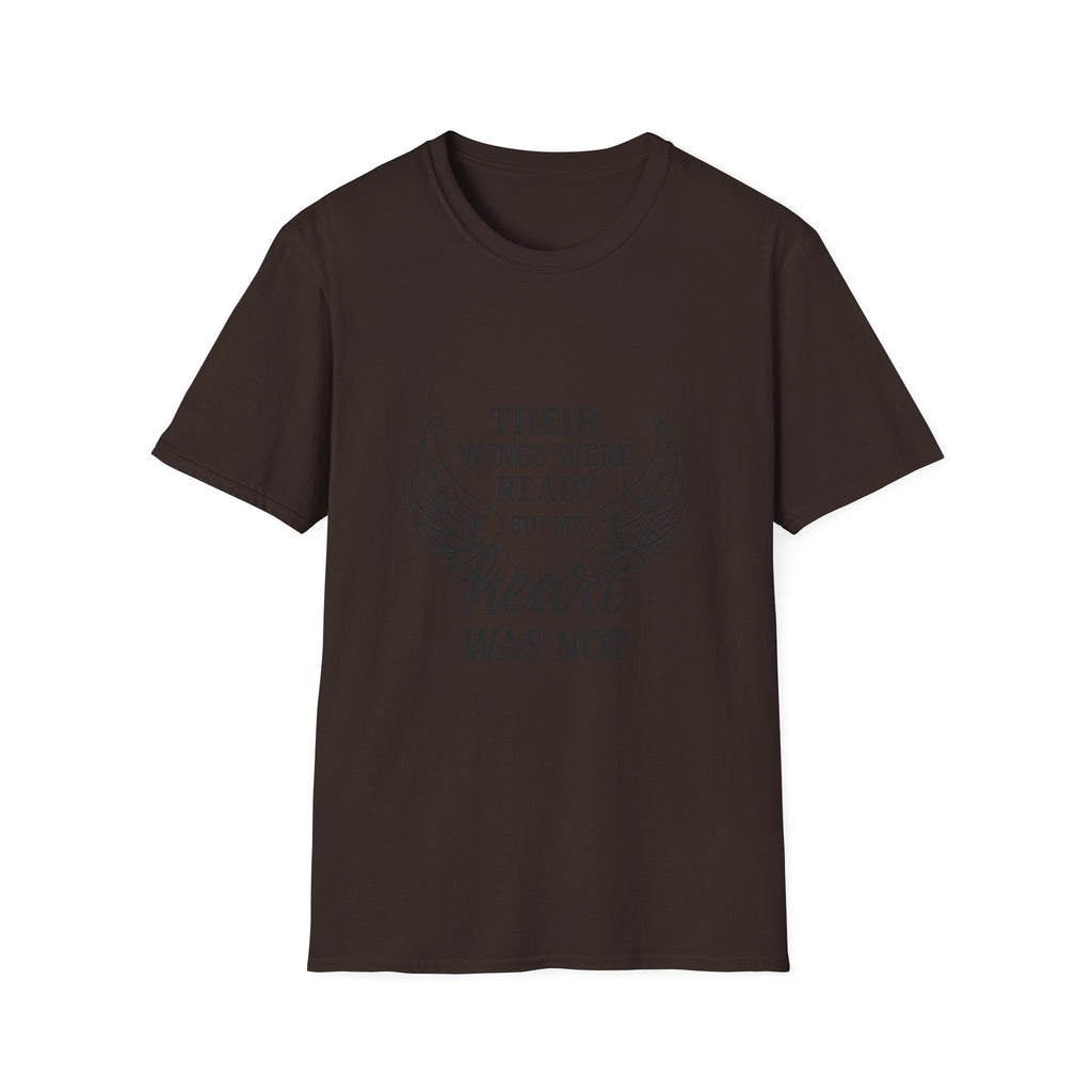 Their Wings Were Ready T-Shirt, Memorial Shirt, Grief Loss Remembrance Tee, Angel Wings Quote Shirt, Sympathy Gift Bereavement
