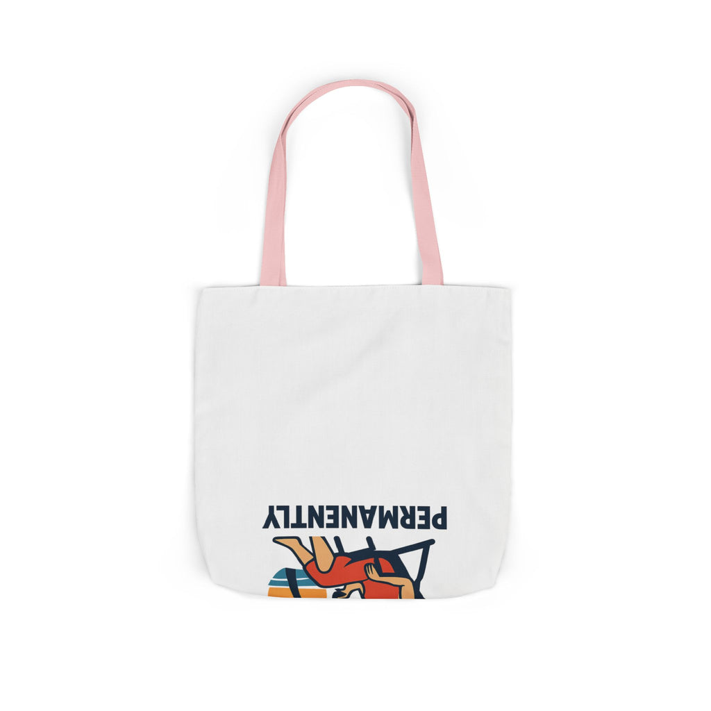 Out of Office Permanently Tote Bag, Retirement Gift for Women, Retiree Travel Bag, Funny Retirement Party Gift Coworker