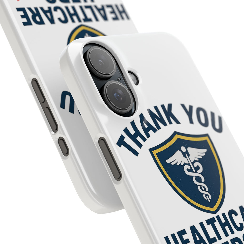 Thank You Healthcare Hero Phone Case, Nurse Appreciation Gift, Medical Worker Gift, Grateful for Heroes Like You, Nurses Week Gift