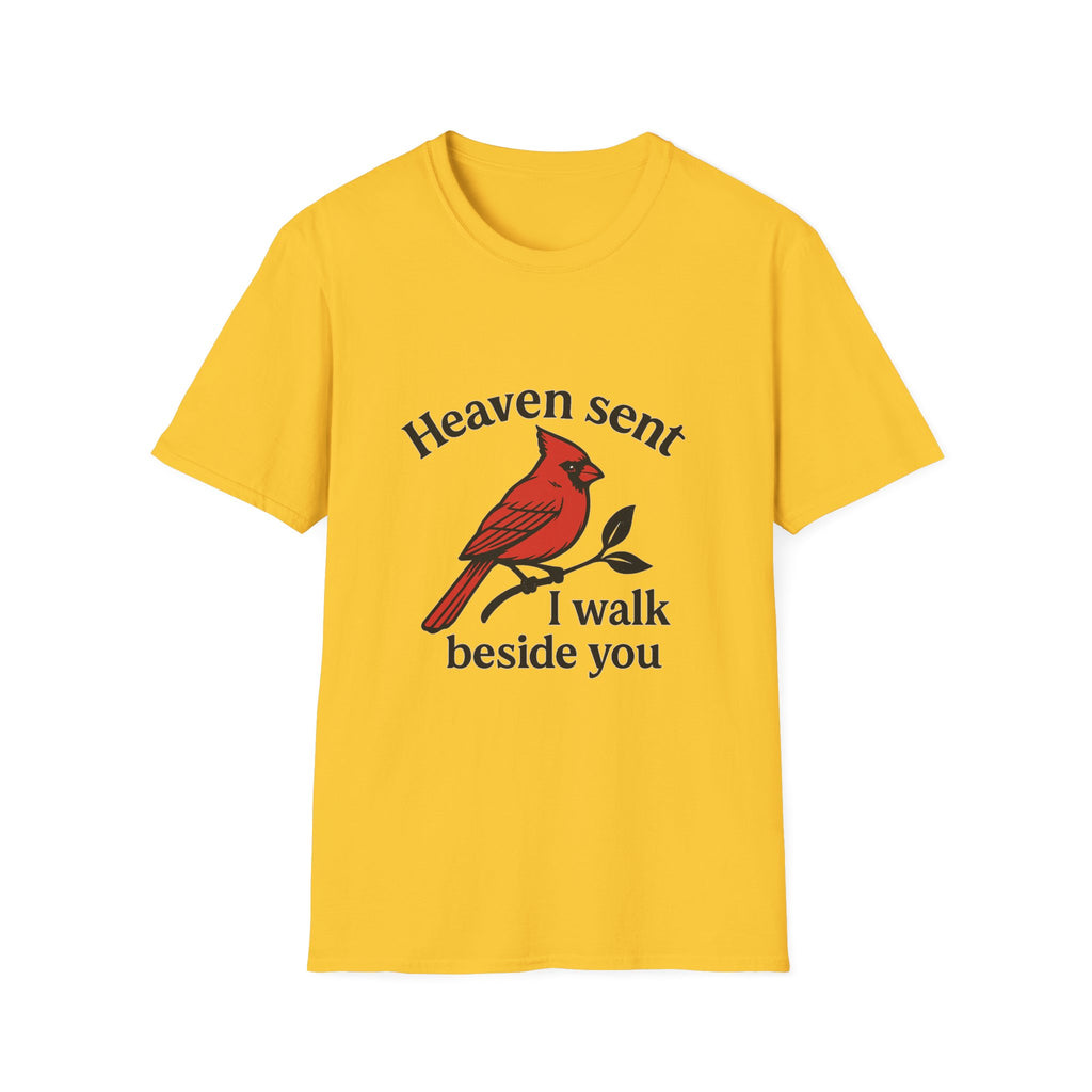 Cardinal Memorial Shirt Heaven Sent Grief Gift Loss of Loved One Remembrance Tee Sympathy Gift Bereavement Comfort Shirt