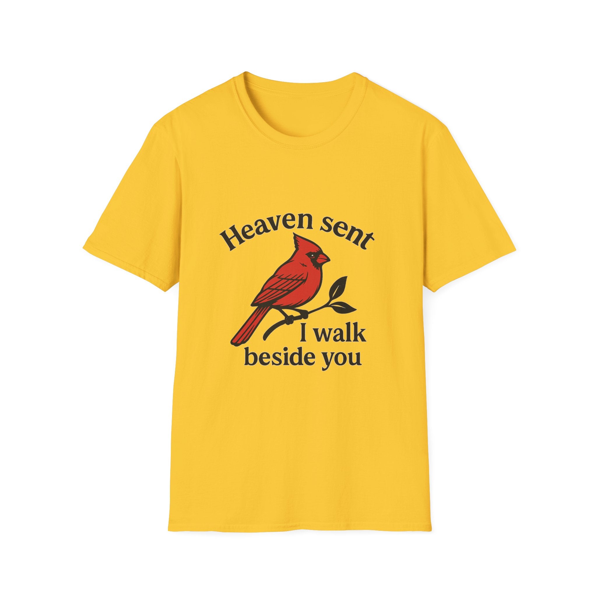 Cardinal Memorial Shirt Heaven Sent Grief Gift Loss of Loved One Remembrance Tee Sympathy Gift Bereavement Comfort Shirt