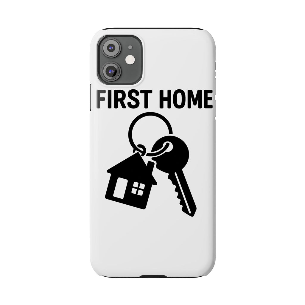First Home Keys Phone Case, New Homeowner Gift, Housewarming Present, Minimalist House Key Design, First Time Home Buyer Gift
