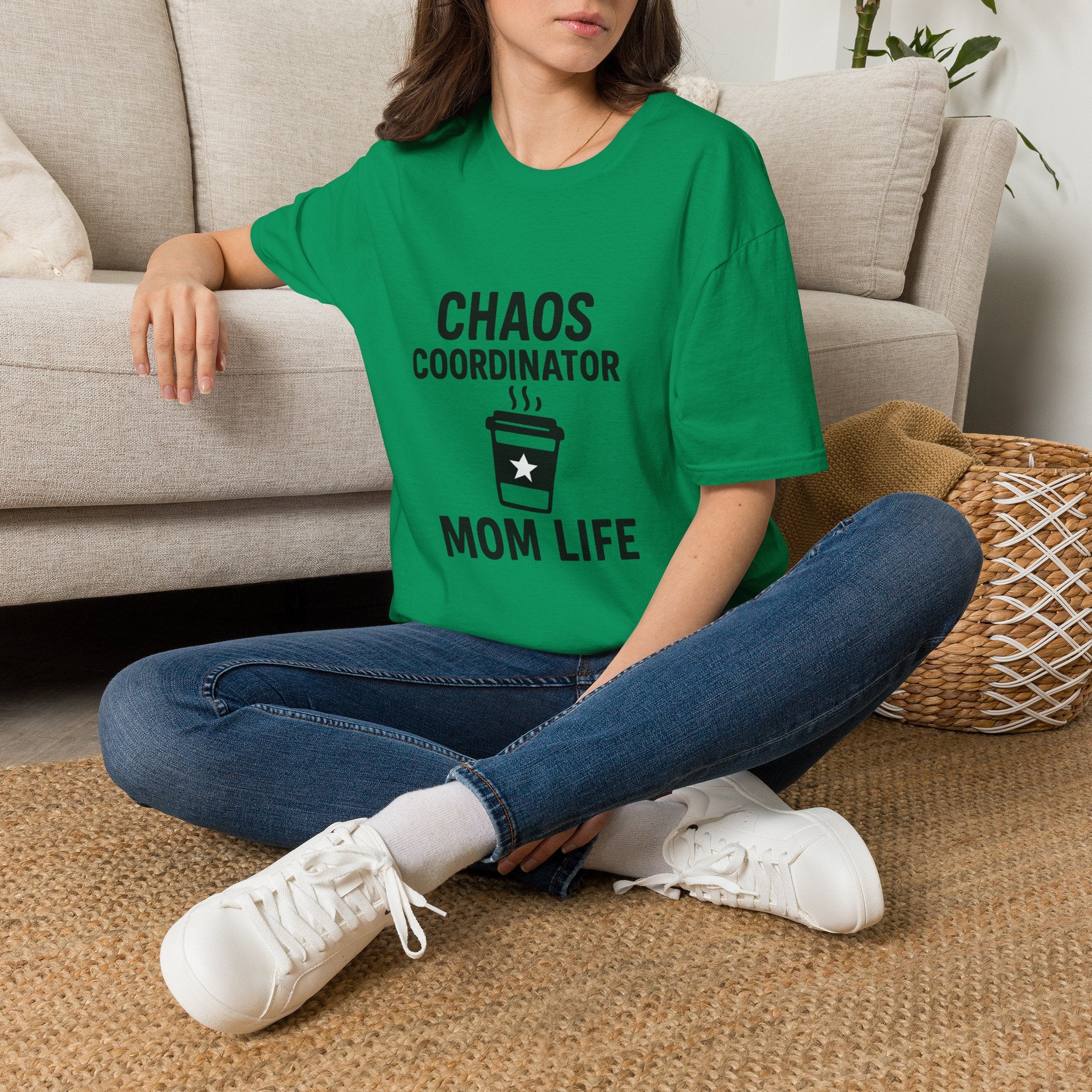 Chaos Coordinator Shirt Mom Life T-Shirt Funny Mom Tee Mother's Day Gift for New Mom Toddler Mom Gift Exhausted Mom Shirt