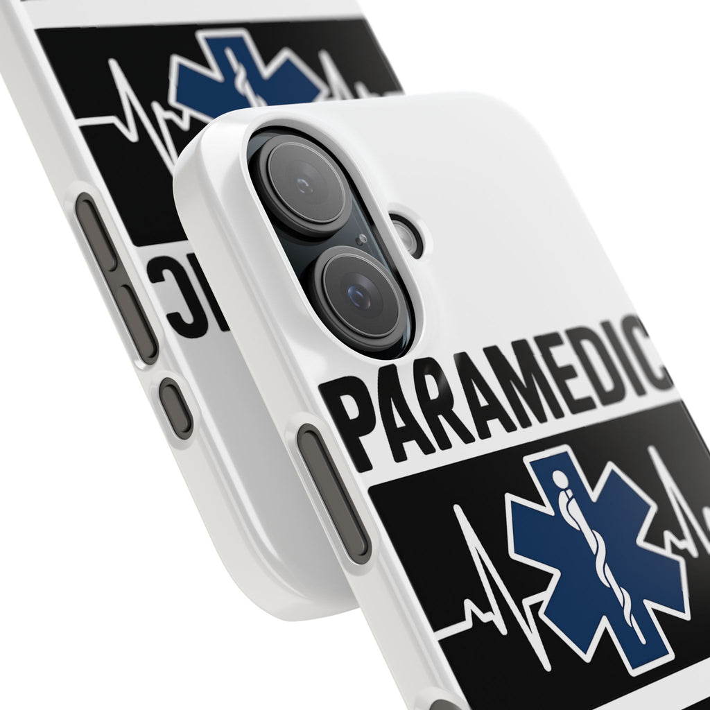 Paramedic Phone Case EMS Gift Heartbeat Star of Life EMT Medical First Responder Thin White Line Hero Appreciation