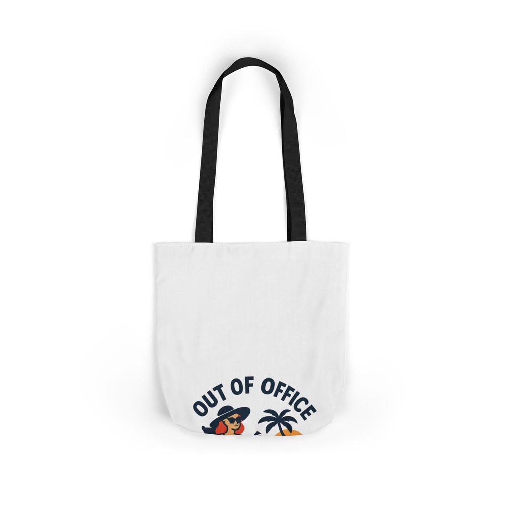 Out of Office Permanently Tote Bag, Retirement Gift for Women, Retiree Travel Bag, Funny Retirement Party Gift Coworker