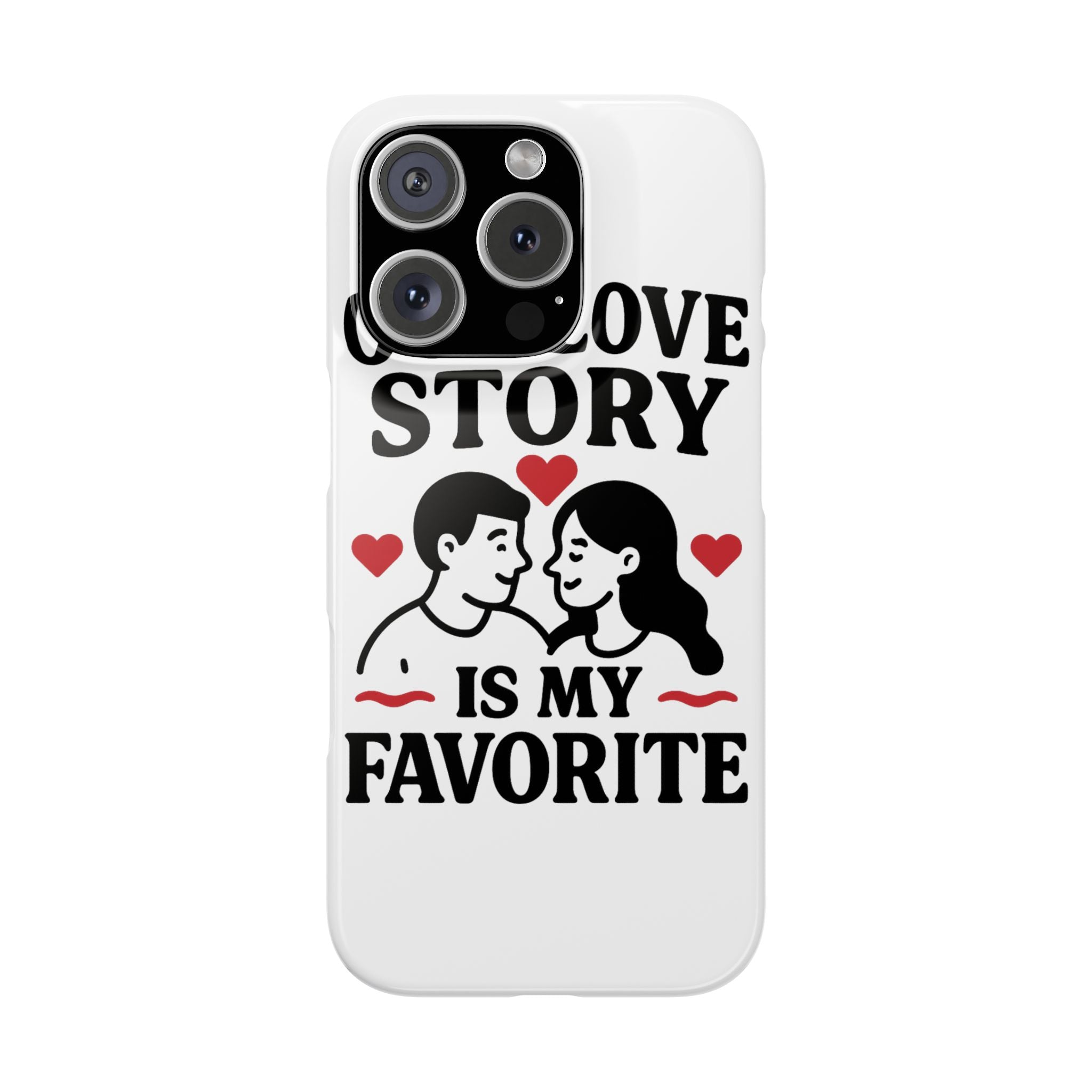 Love Story Phone Case Anniversary Gift for Wife Girlfriend Romantic Quote Couple iPhone Samsung Case Valentine's Day Gift