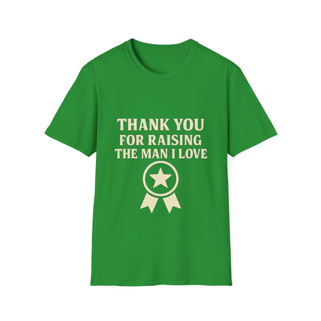 Thank You For Raising The Man I Love Shirt, Mother In Law Gift, Mothers Day Gift From Daughter In Law, MIL Appreciation Tee