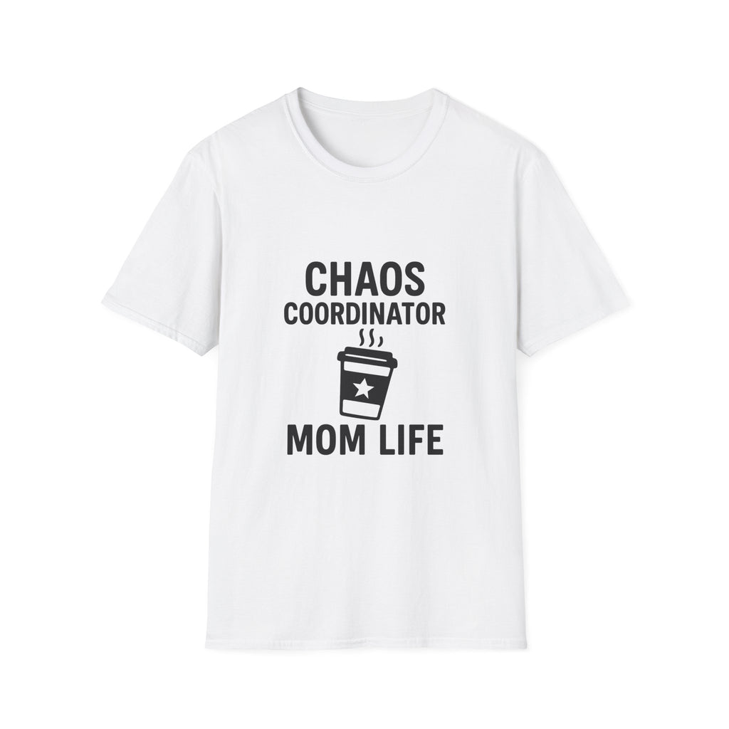 Chaos Coordinator Shirt Mom Life T-Shirt Funny Mom Tee Mother's Day Gift for New Mom Toddler Mom Gift Exhausted Mom Shirt