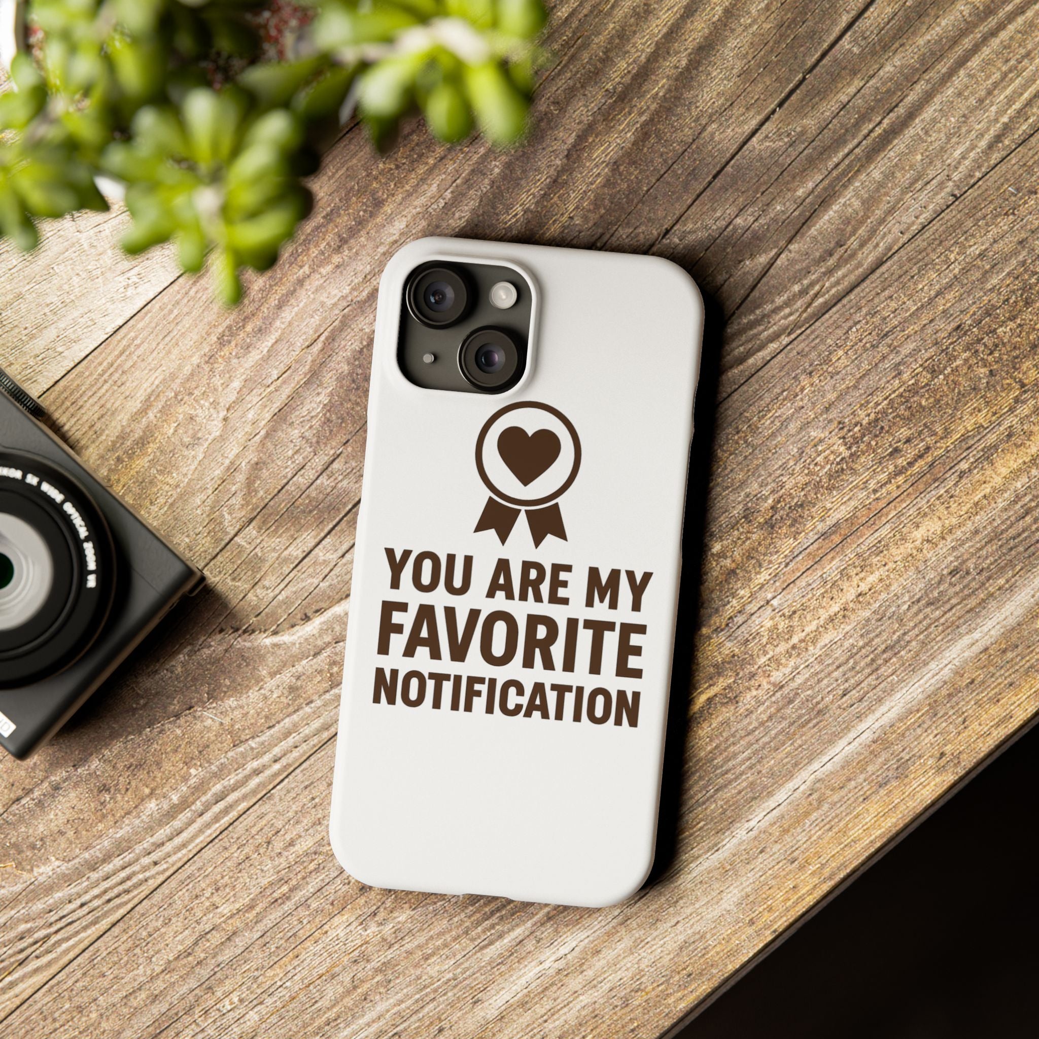 You Are My Favorite Notification Phone Case, Romantic Anniversary Gift for Boyfriend Girlfriend, Cute Couple Phone Case Love Gift