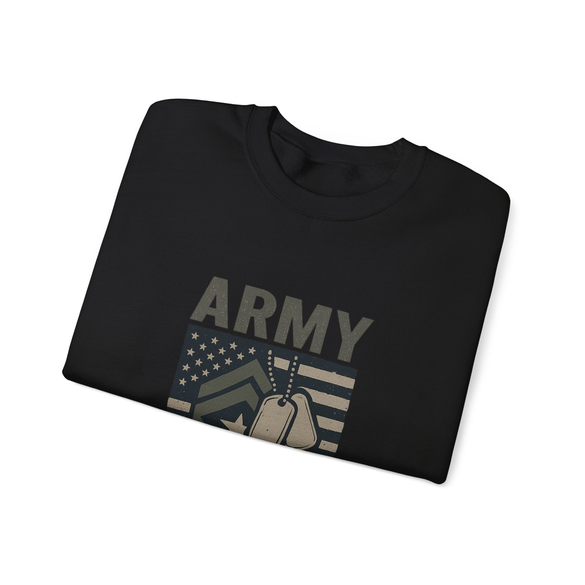 Army Strong Dad Sweatshirt, Military Father's Day Gift, Active Duty Dad Shirt, Army Dad Appreciation, Patriotic Military Family