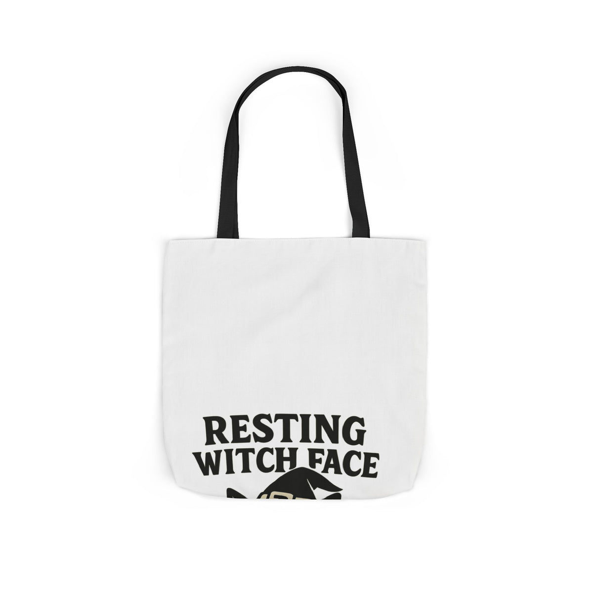 Resting Witch Face Cat Tote Bag