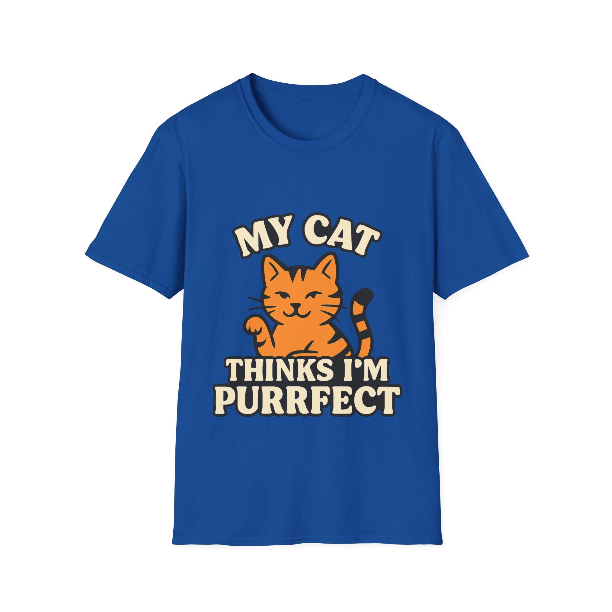 Cat Lover Shirt, My Cat Thinks I'm Purrfect T-Shirt, Funny Cat Owner Gift, Cat Mom Tee, Cat Dad Shirt, Crazy Cat Lady