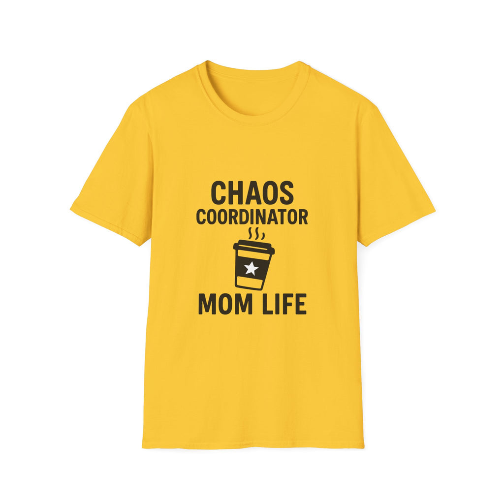 Chaos Coordinator Shirt Mom Life T-Shirt Funny Mom Tee Mother's Day Gift for New Mom Toddler Mom Gift Exhausted Mom Shirt