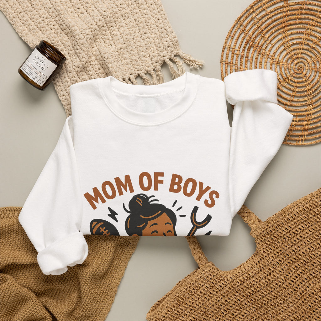 Mom of Boys Sweatshirt, Chaos Coordinator Shirt, Boy Mom Gift, Mother's Day Gift for Mom of Sons, Funny Mom Sweatshirt