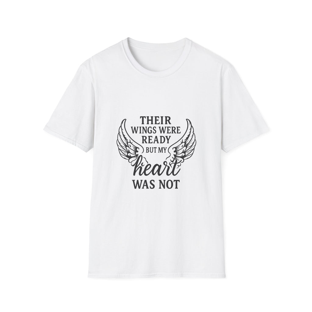 Their Wings Were Ready T-Shirt, Memorial Shirt, Grief Loss Remembrance Tee, Angel Wings Quote Shirt, Sympathy Gift Bereavement