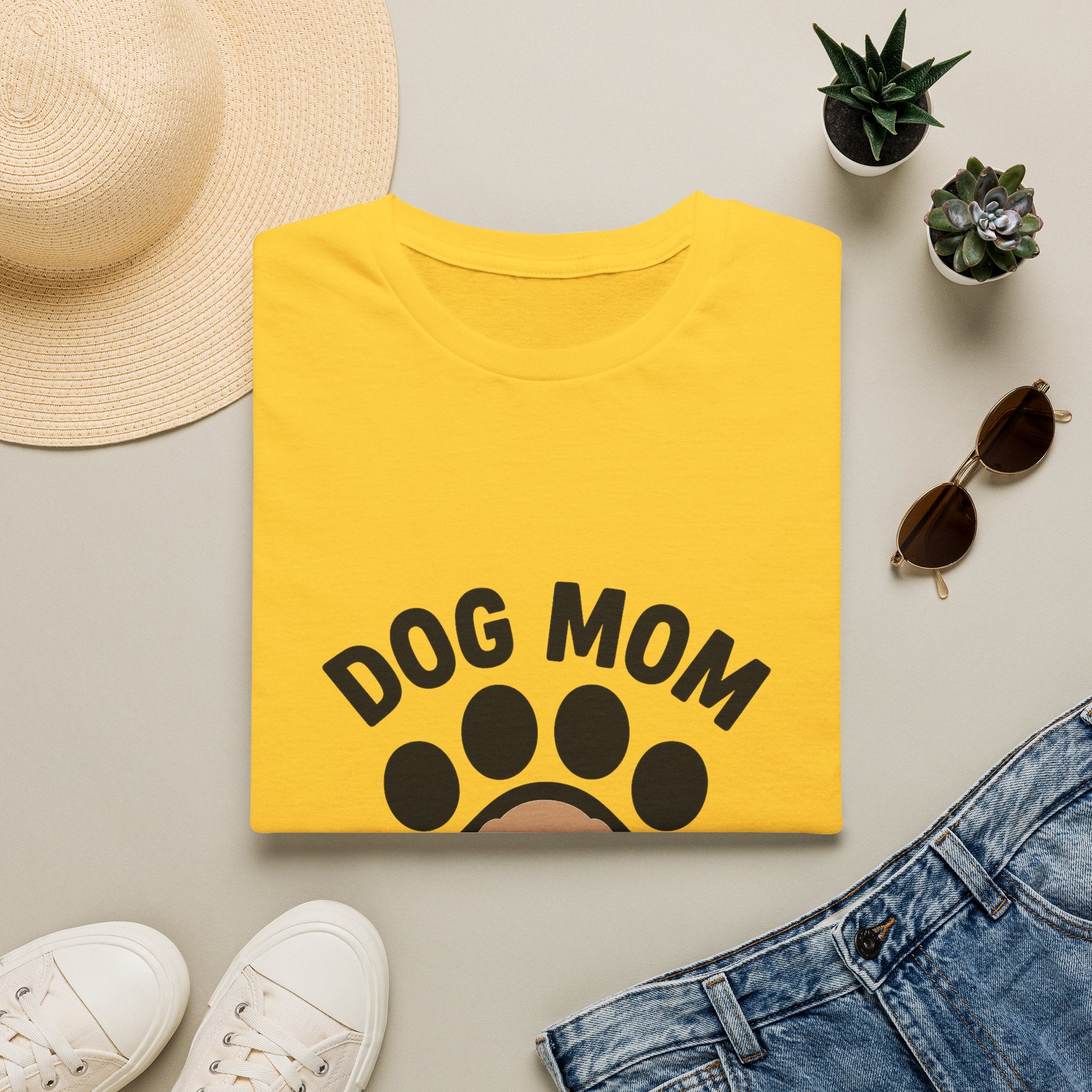 Dog Mom Off Duty Shirt, Dog Lover Gift, Paw Print T-Shirt, Dog Mom Tee, Funny Dog Owner Shirt, Dog Mama Clothing, Pet Parent