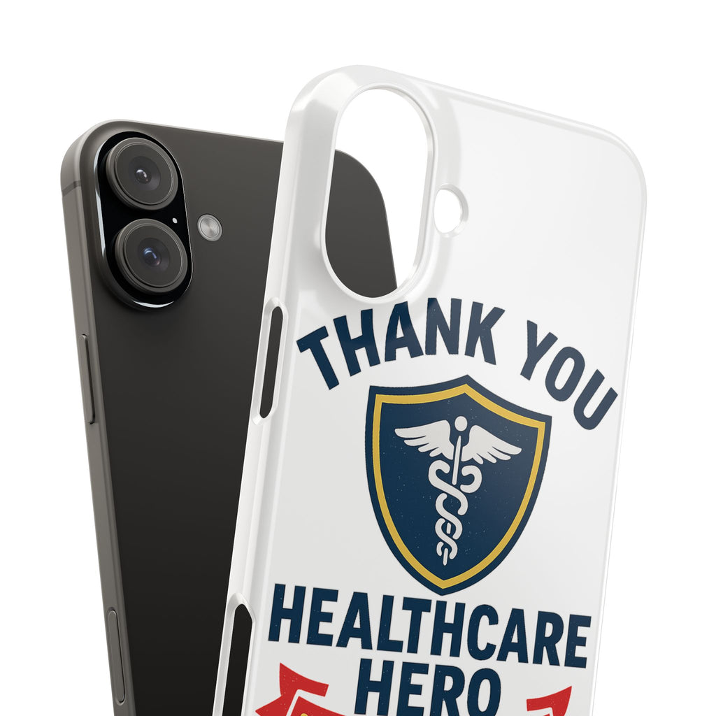 Thank You Healthcare Hero Phone Case, Nurse Appreciation Gift, Medical Worker Gift, Grateful for Heroes Like You, Nurses Week Gift