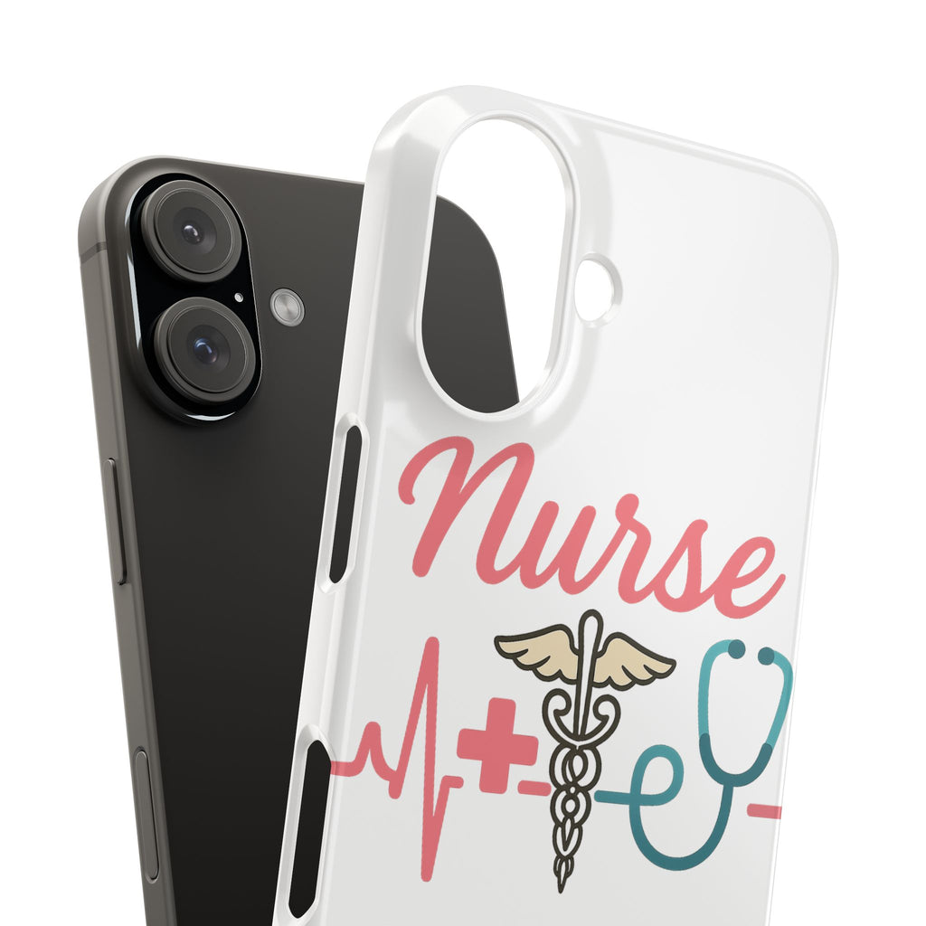 Nurse Phone Case EKG Heartbeat Medical Gift for Nurses RN Nursing Student Appreciation Gift Healthcare Worker iPhone Case