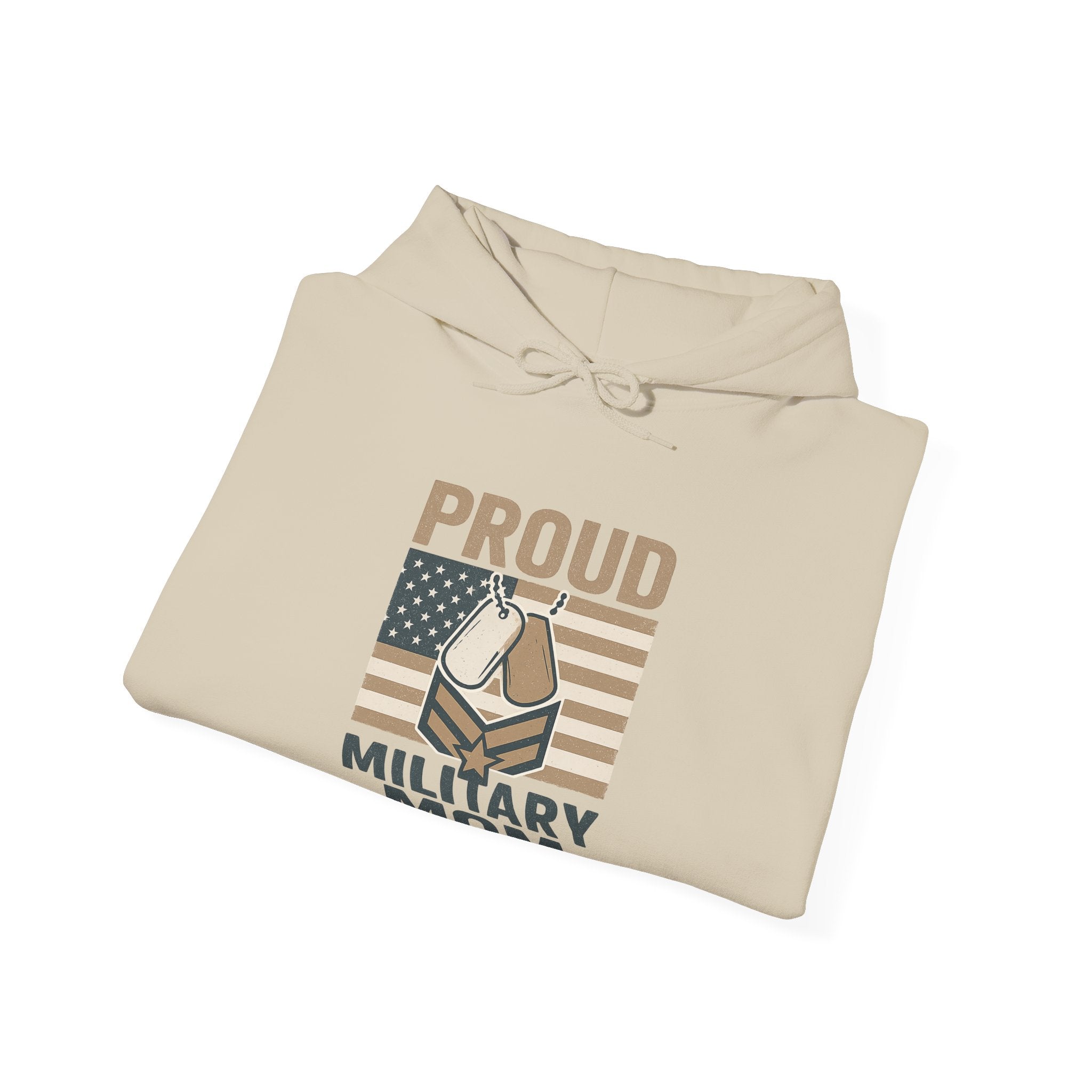 Proud Military Mom Hoodie, Strong Heart Army Mom Gift, Navy Mom Sweatshirt, Air Force Marine Mom, Service Member Mother Apparel