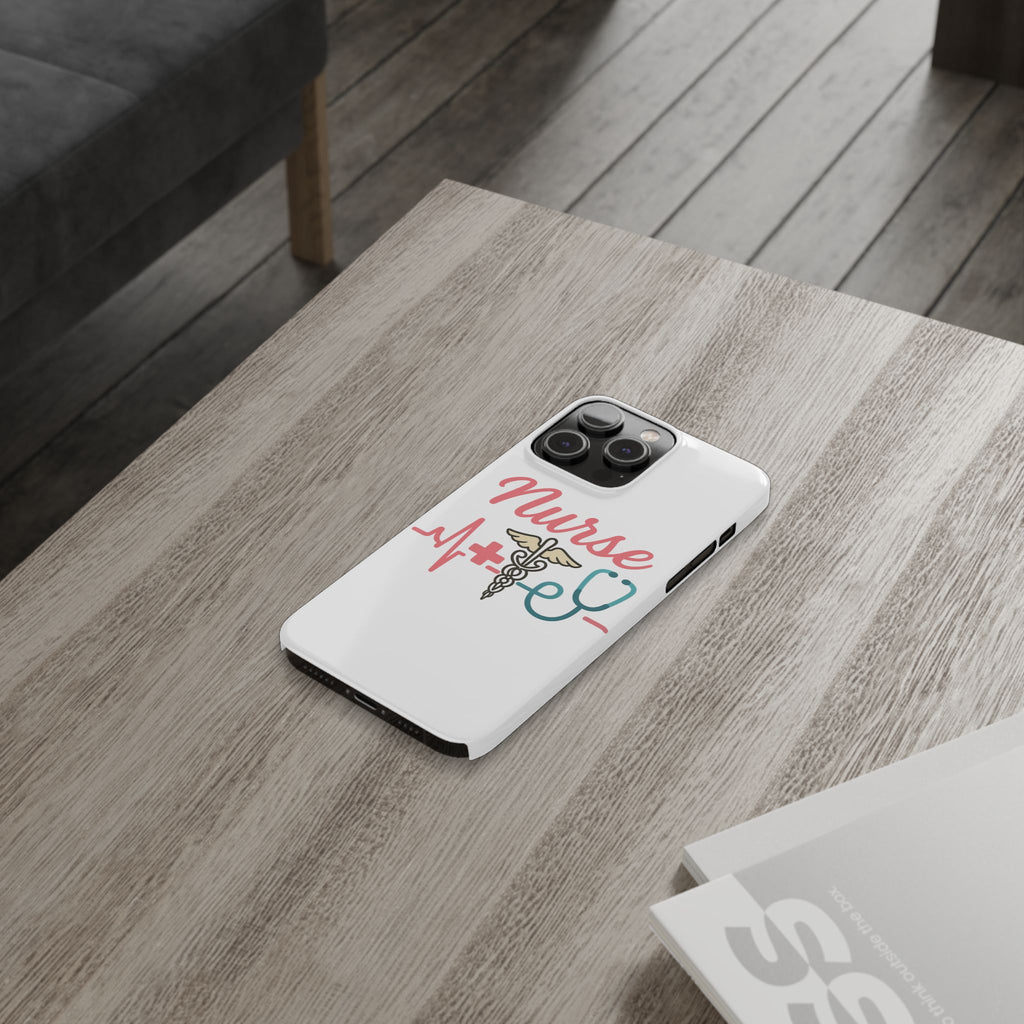 Nurse Phone Case EKG Heartbeat Medical Gift for Nurses RN Nursing Student Appreciation Gift Healthcare Worker iPhone Case
