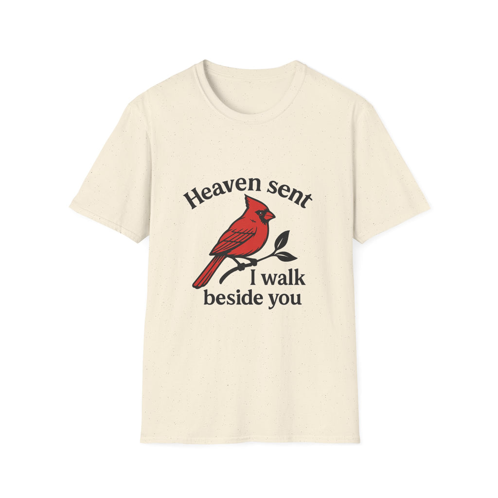 Cardinal Memorial Shirt Heaven Sent Grief Gift Loss of Loved One Remembrance Tee Sympathy Gift Bereavement Comfort Shirt