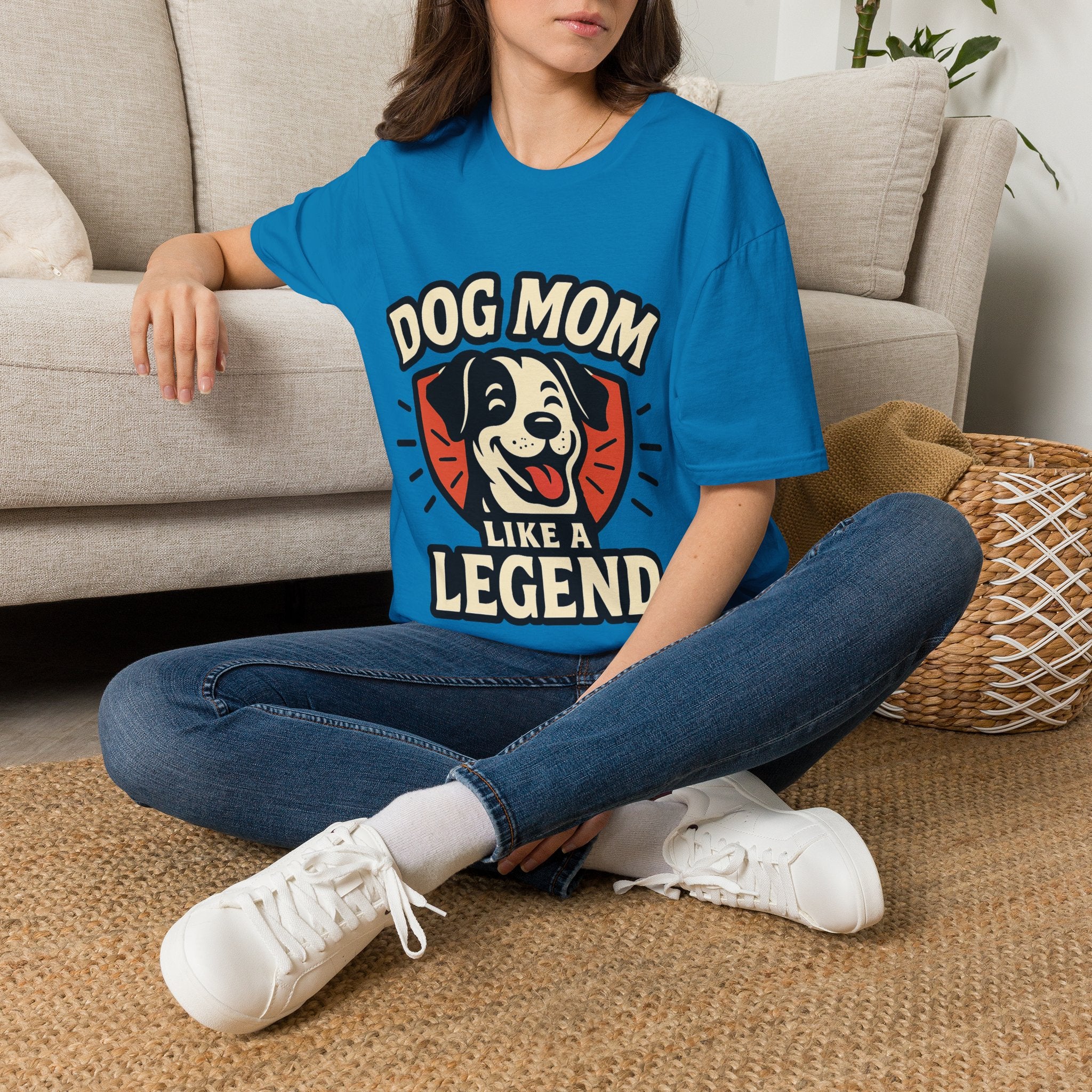 Dog Mom Shirt, Funny Dog Mom Gift, Dog Mama T-Shirt, Dog Lover Gift, Mother's Day Gift for Dog Mom, Crazy Dog Lady Tee