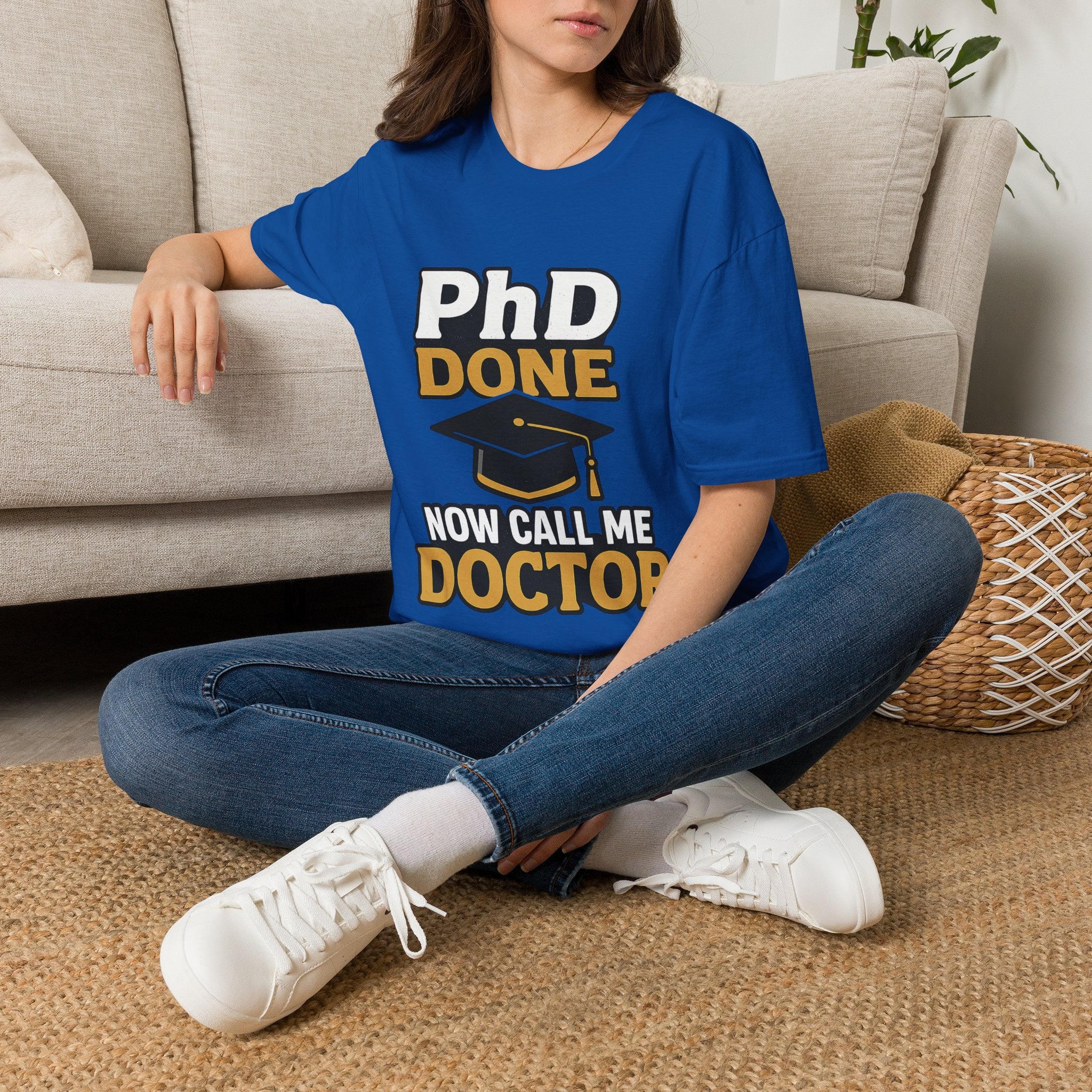 PhD Done Now Call Me Doctor T-Shirt, Doctorate Graduation Gift, PhD Graduate Shirt, Doctor Degree Celebration Tee, Academic Achievement