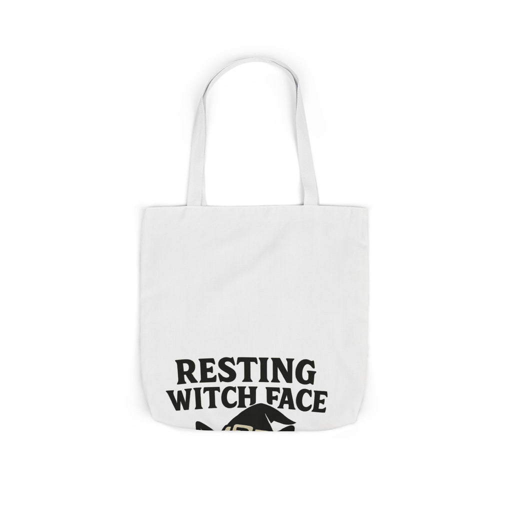 Resting Witch Face Cat Tote Bag