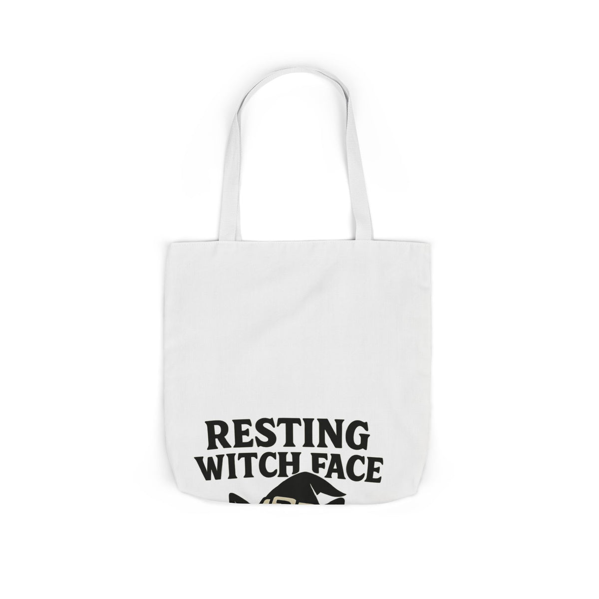 Resting Witch Face Cat Tote Bag