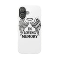 Guardian Angel Wings Phone Case In Loving Memory Sympathy Gift Memorial Remembrance Heaven Spiritual Protection Loss Grief Support