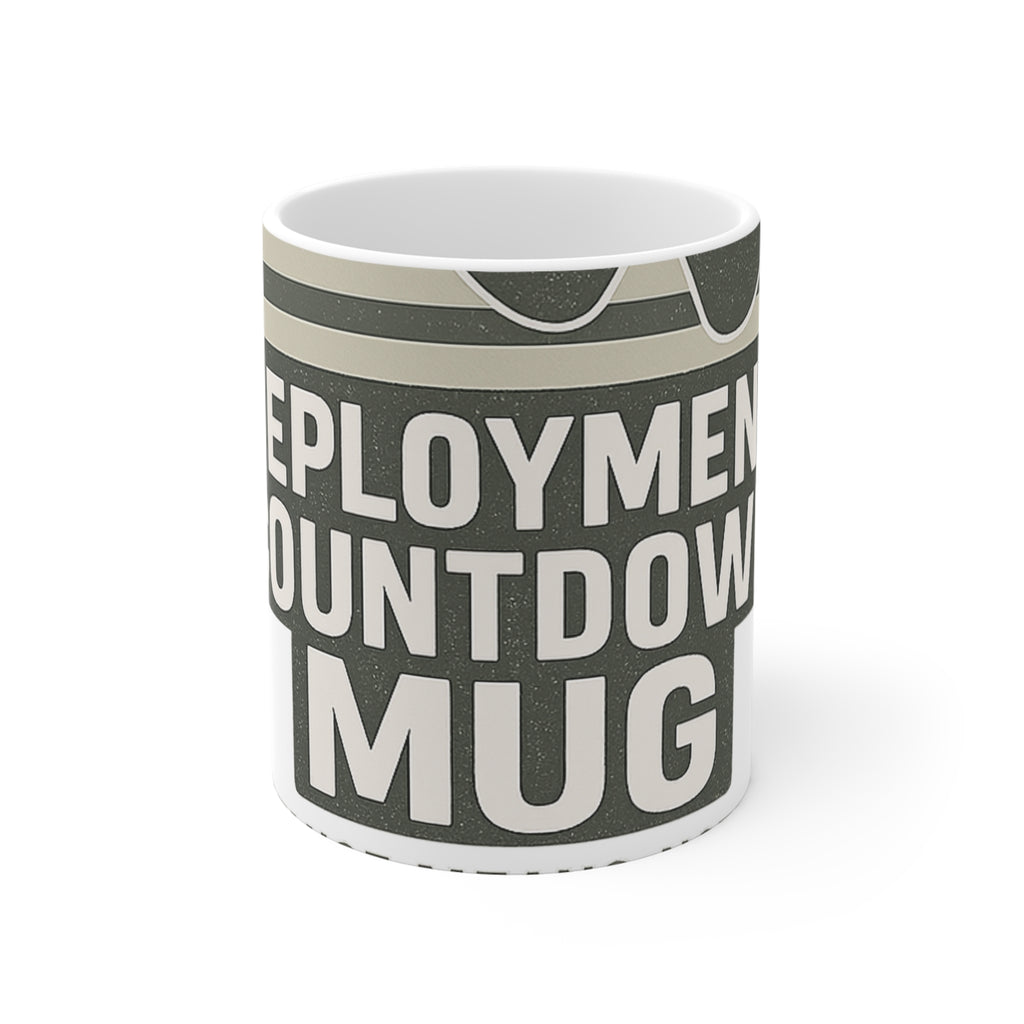 Deployment Countdown Mug Military Spouse Gift Distance Means Nothing Quote Coffee Cup Milso Strong Together Homecoming Present