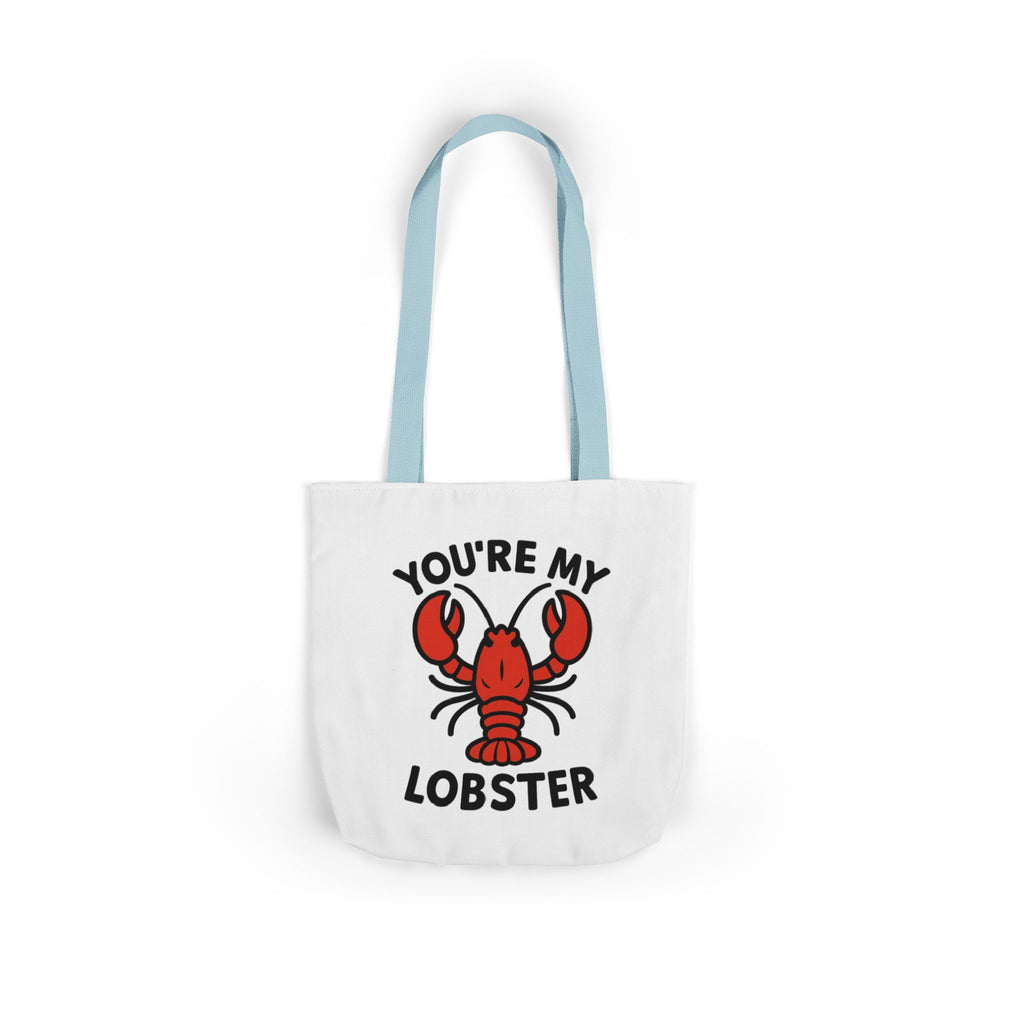 You're My Lobster Tote Bag Friends TV Show Gift Couples Anniversary Boyfriend Girlfriend Soulmate Quote Canvas Beach Bag