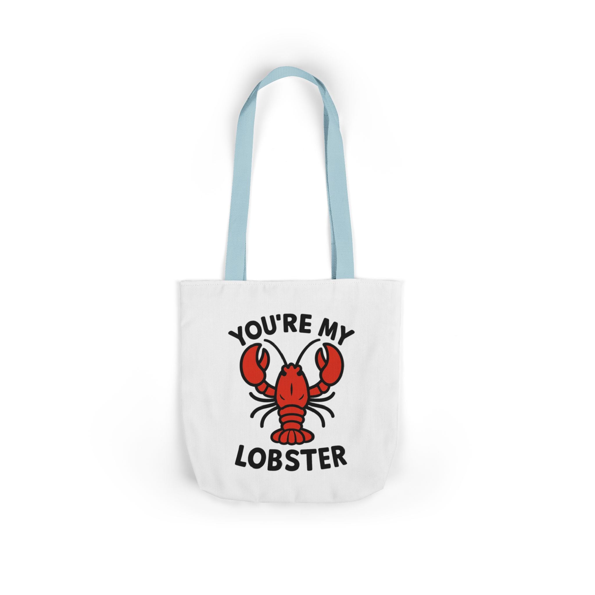 You're My Lobster Tote Bag Friends TV Show Gift Couples Anniversary Boyfriend Girlfriend Soulmate Quote Canvas Beach Bag