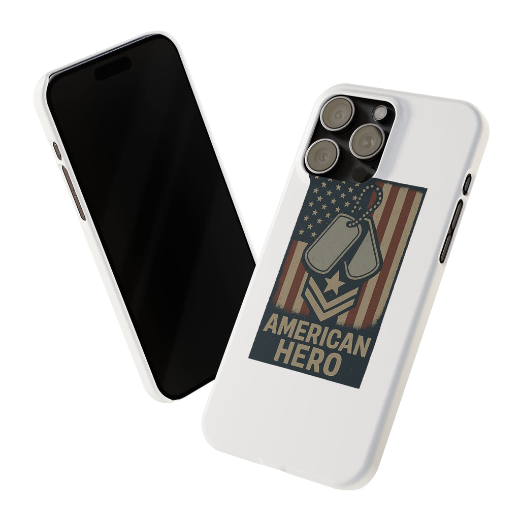 American Hero Flag Tribute Phone Case
