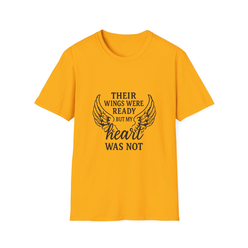 Their Wings Were Ready T-Shirt, Memorial Shirt, Grief Loss Remembrance Tee, Angel Wings Quote Shirt, Sympathy Gift Bereavement