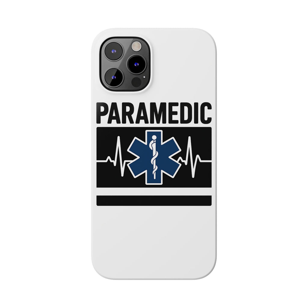 Paramedic Phone Case EMS Gift Heartbeat Star of Life EMT Medical First Responder Thin White Line Hero Appreciation