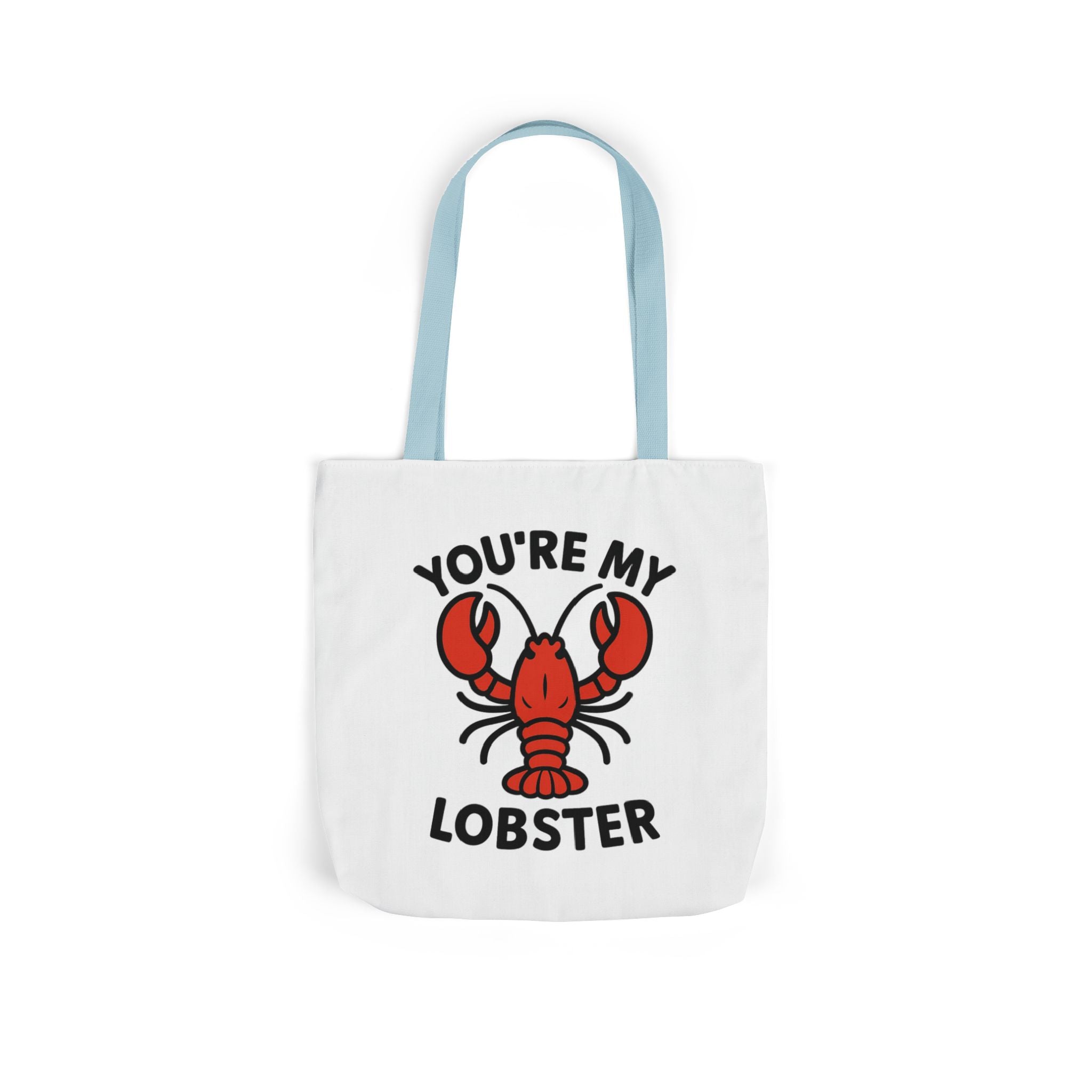 You're My Lobster Tote Bag Friends TV Show Gift Couples Anniversary Boyfriend Girlfriend Soulmate Quote Canvas Beach Bag