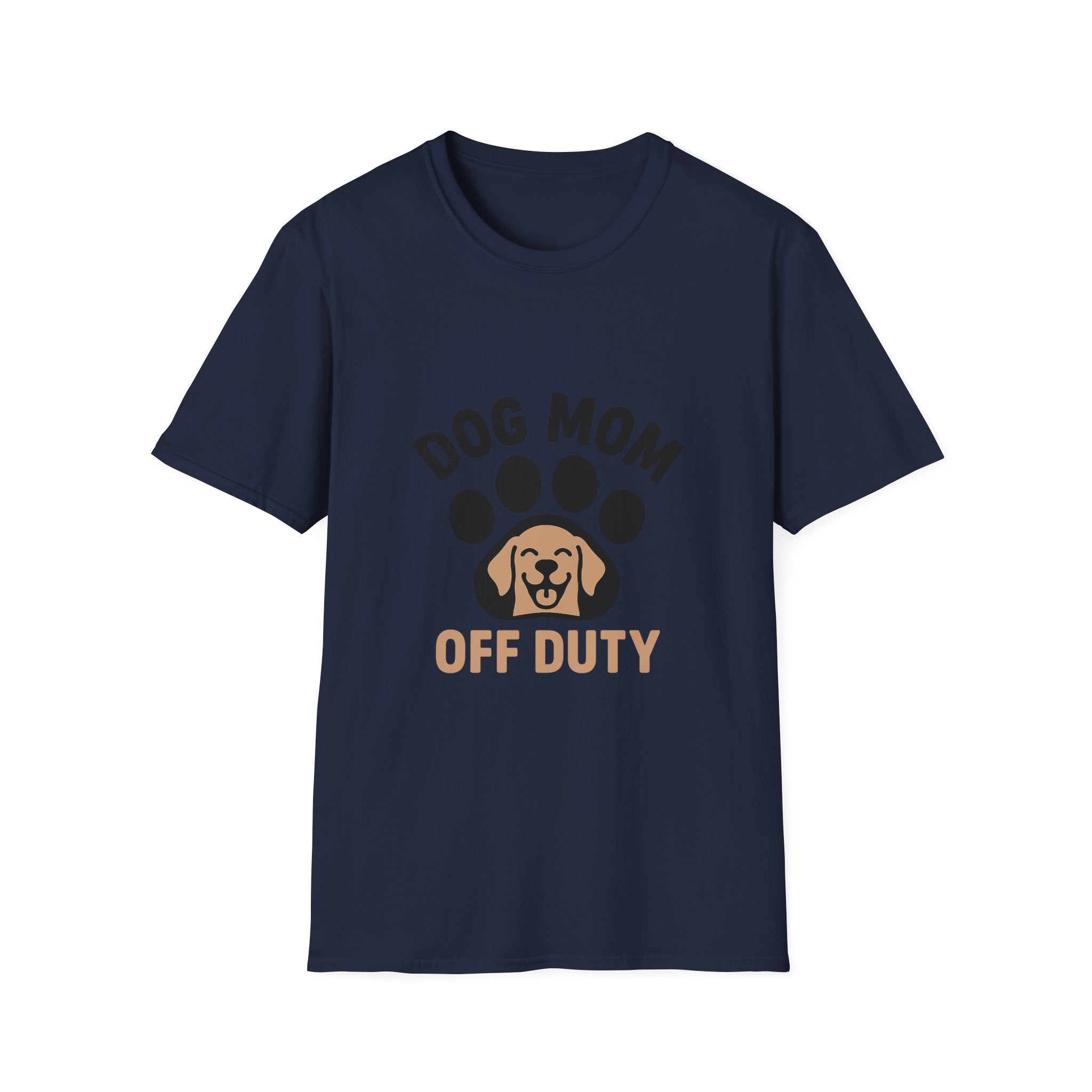 Dog Mom Off Duty Shirt, Dog Lover Gift, Paw Print T-Shirt, Dog Mom Tee, Funny Dog Owner Shirt, Dog Mama Clothing, Pet Parent