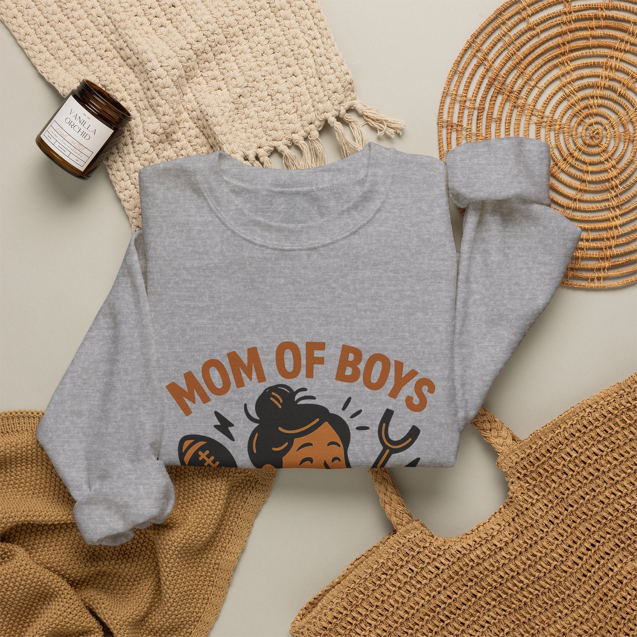 Mom of Boys Sweatshirt, Chaos Coordinator Shirt, Boy Mom Gift, Mother's Day Gift for Mom of Sons, Funny Mom Sweatshirt