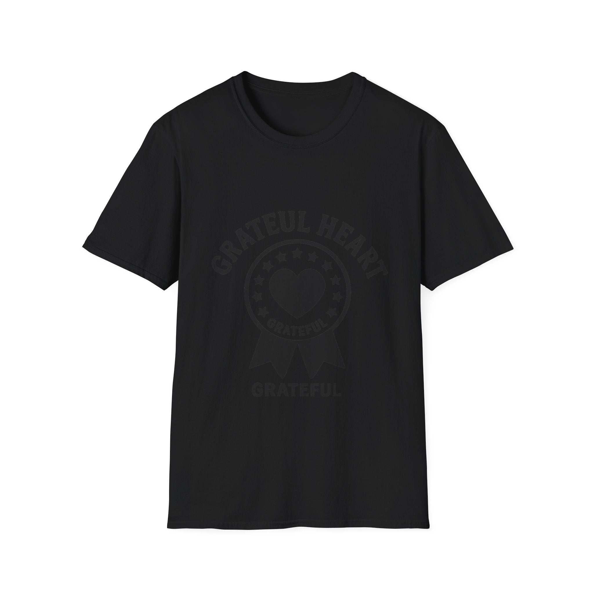 Grateful Heart Daily Affirmation Shirt | Gratitude Mindfulness Tee | Self Care Wellness Gift | Positive Affirmation Apparel