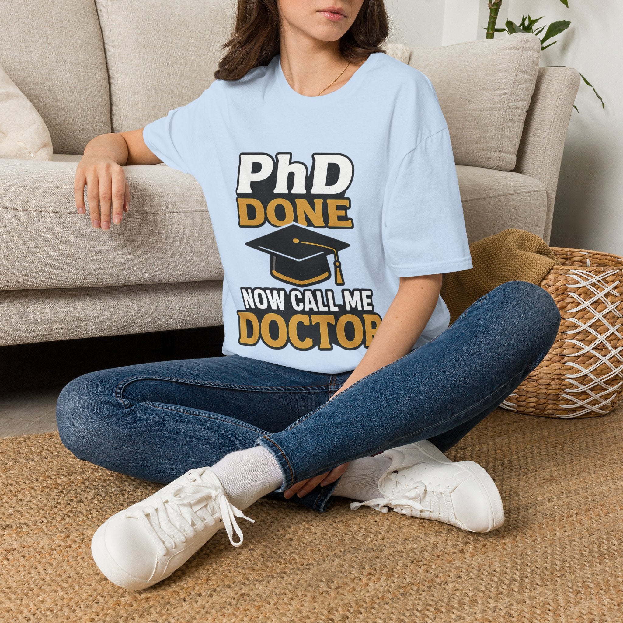 PhD Done Now Call Me Doctor T-Shirt, Doctorate Graduation Gift, PhD Graduate Shirt, Doctor Degree Celebration Tee, Academic Achievement