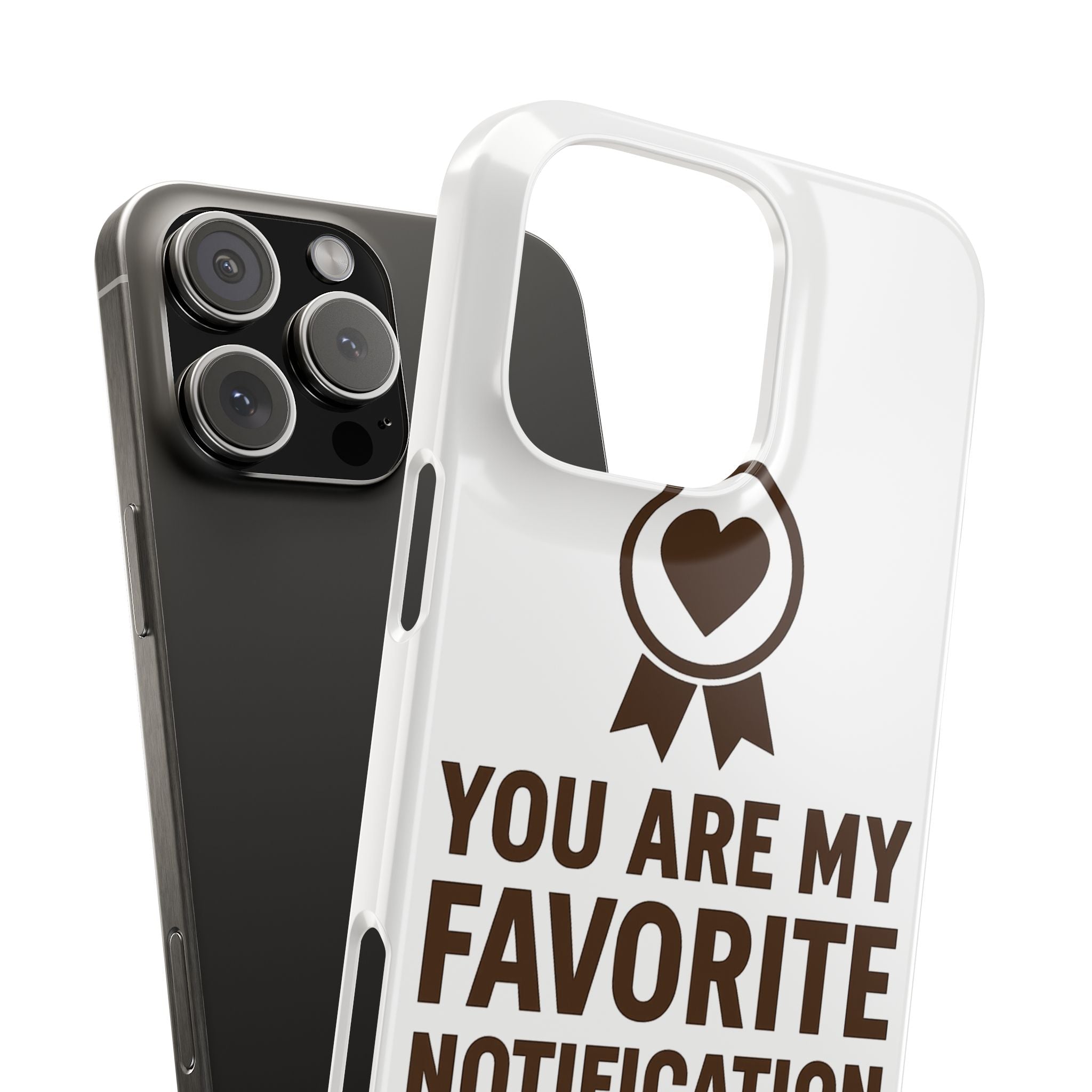 You Are My Favorite Notification Phone Case, Romantic Anniversary Gift for Boyfriend Girlfriend, Cute Couple Phone Case Love Gift