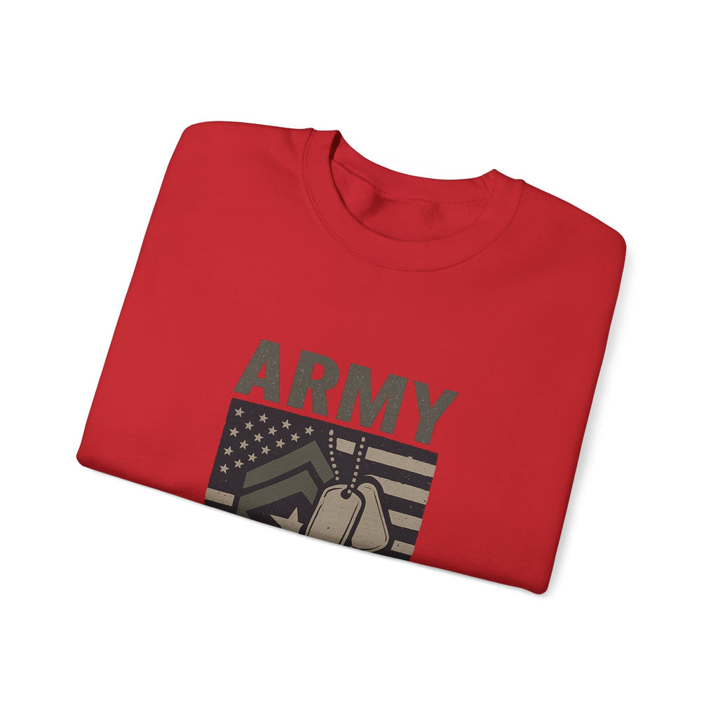 Army Strong Dad Sweatshirt, Military Father's Day Gift, Active Duty Dad Shirt, Army Dad Appreciation, Patriotic Military Family